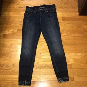 Ankle mid rise legging express jeans